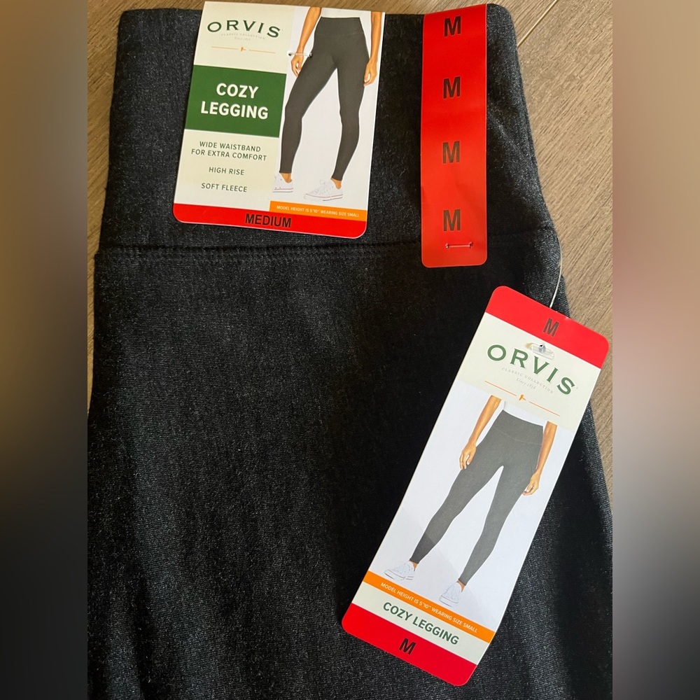 Fleece Lined High Rise Leggings Womens Medium NWT